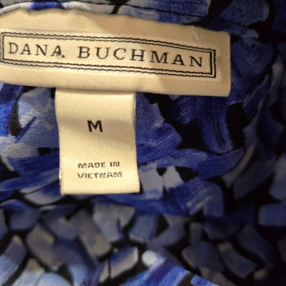 Dana Buchman Women's Top Pullover 3/4 Sleeve Polyester High Low Hem Size M - Picture 6 of 8